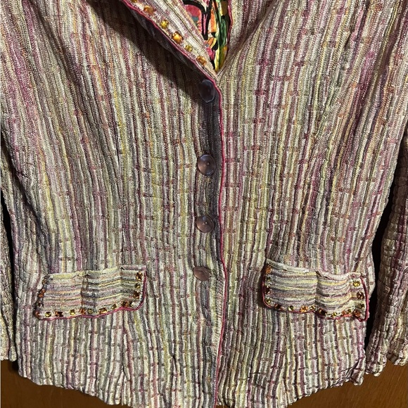 Passion Concept lined Blazer size M - Picture 4 of 5